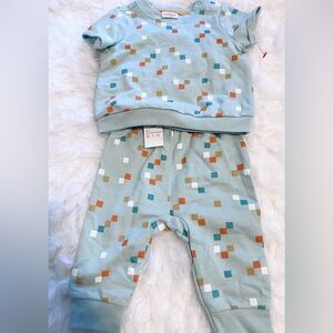 Unisex 2 Piece Outfit | Light Blue Cat & Jack Size 3-6m